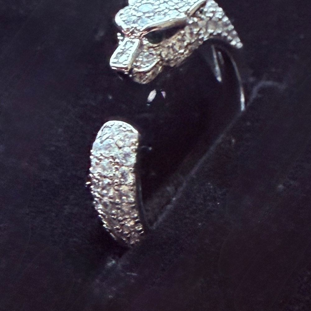 Elegant Cougar Panther Ring